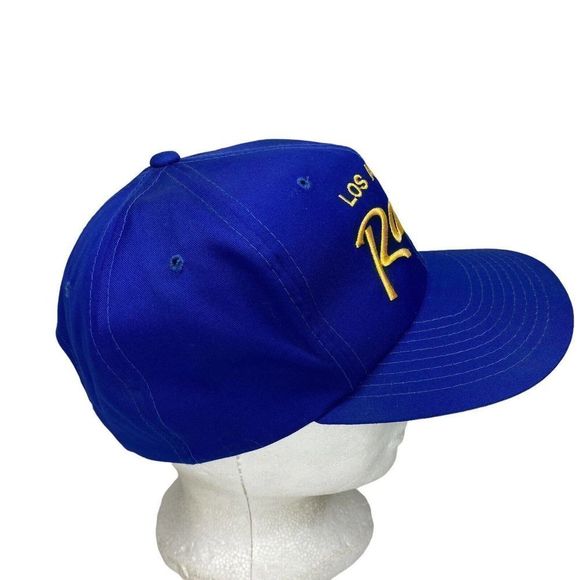 Vintage Los Angeles Ram Hat Sports Specialties The Twill Snap Back Script Single - Picture 2 of 7